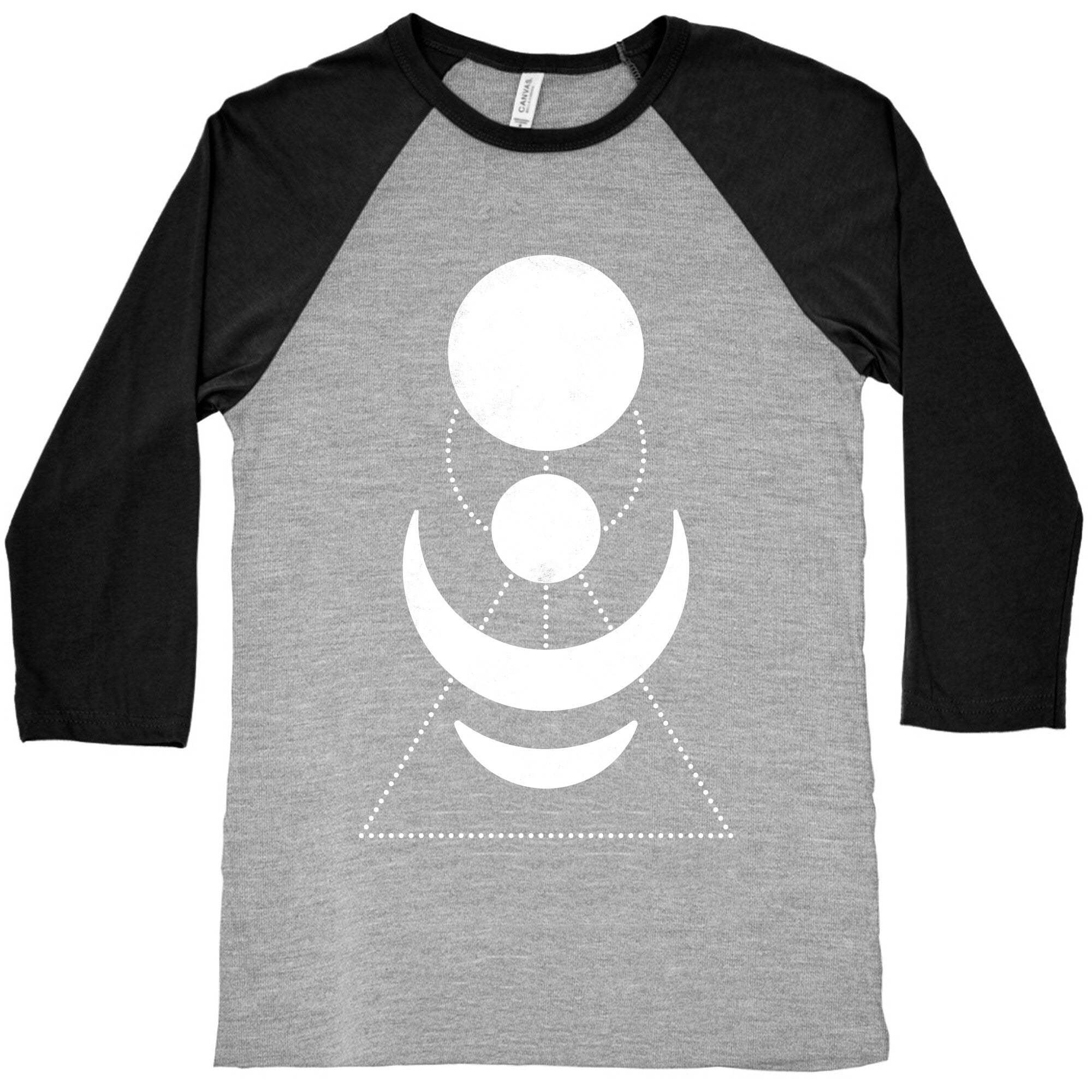 Celestial Shapes Baseball Tee Hoodie, Sweatshirt | CoreVibeTees.com (Image 2)