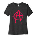 Anarchy Women's Cotton Tee Hoodie, Sweatshirt | CoreVibeTees.com (Image 1)