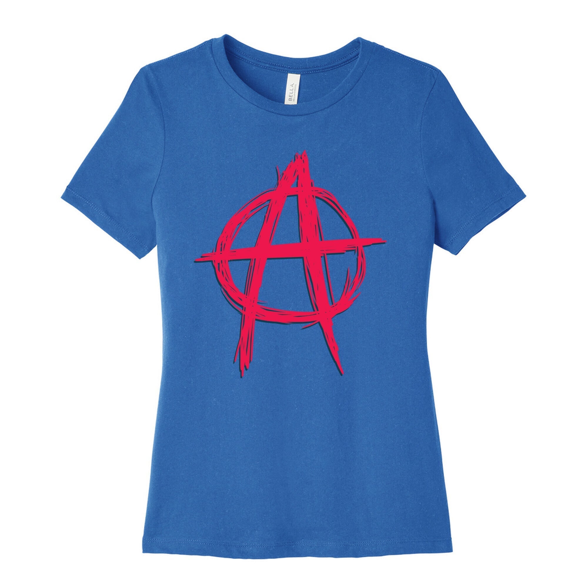 Anarchy Women's Cotton Tee Hoodie, Sweatshirt | CoreVibeTees.com (Image 3)
