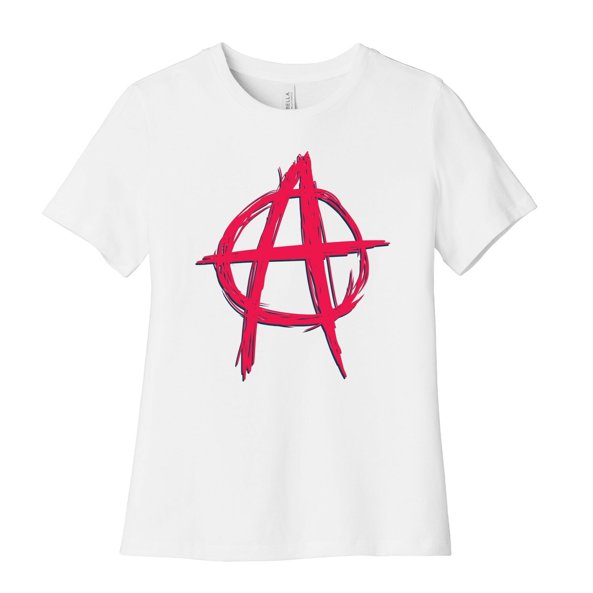 Anarchy Women's Cotton Tee Hoodie, Sweatshirt | CoreVibeTees.com (Image 4)
