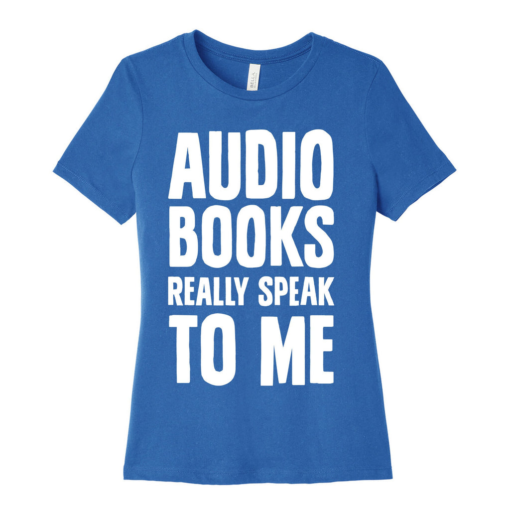 Audio Books Really Speak To Me Women's Cotton Tee Hoodie, Sweatshirt | CoreVibeTees.com (Image 3)