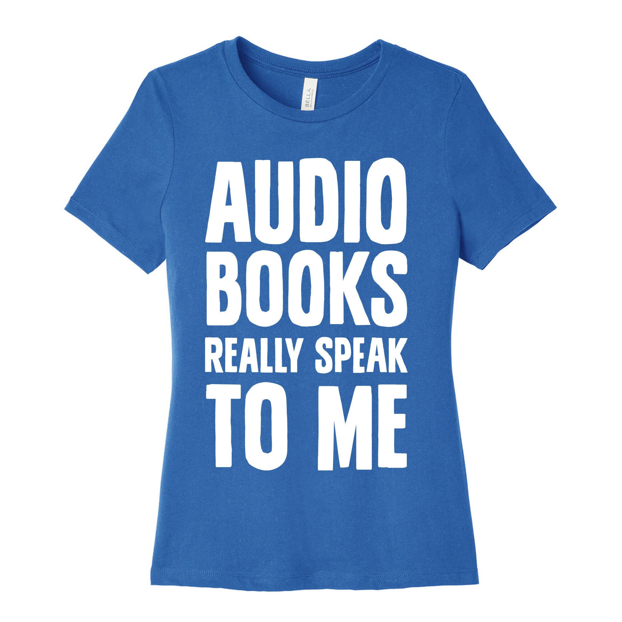 Audio Books Really Speak To Me Women's Cotton Tee Hoodie, Sweatshirt | CoreVibeTees.com (Image 3)