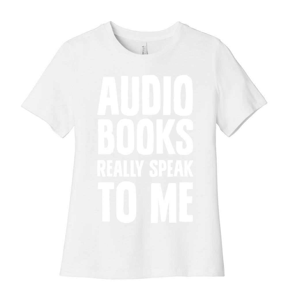 Audio Books Really Speak To Me Women's Cotton Tee Hoodie, Sweatshirt | CoreVibeTees.com (Image 4)