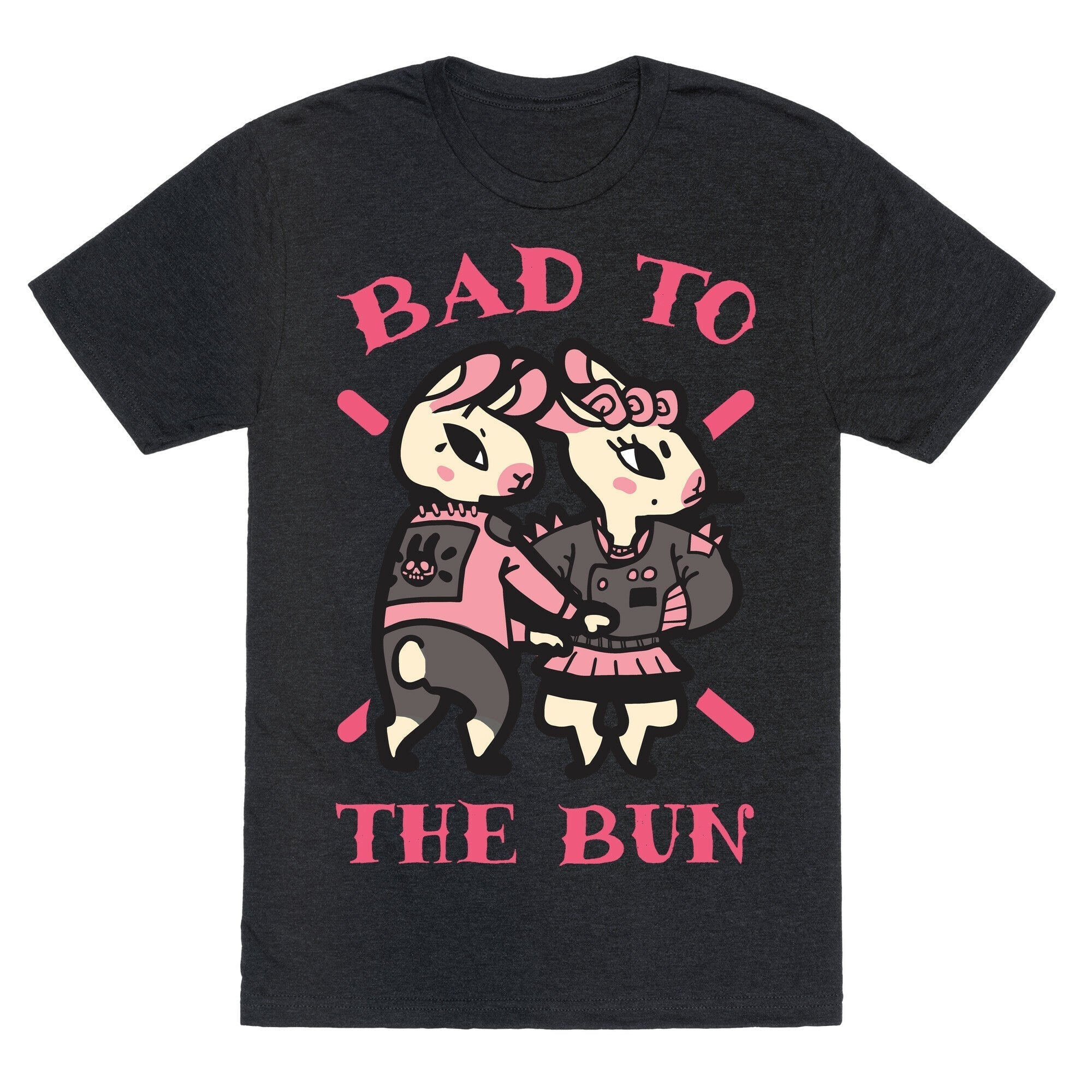 Bad to the Bun Unisex Triblend Tee Hoodie, Sweatshirt | CoreVibeTees.com (Image 1)