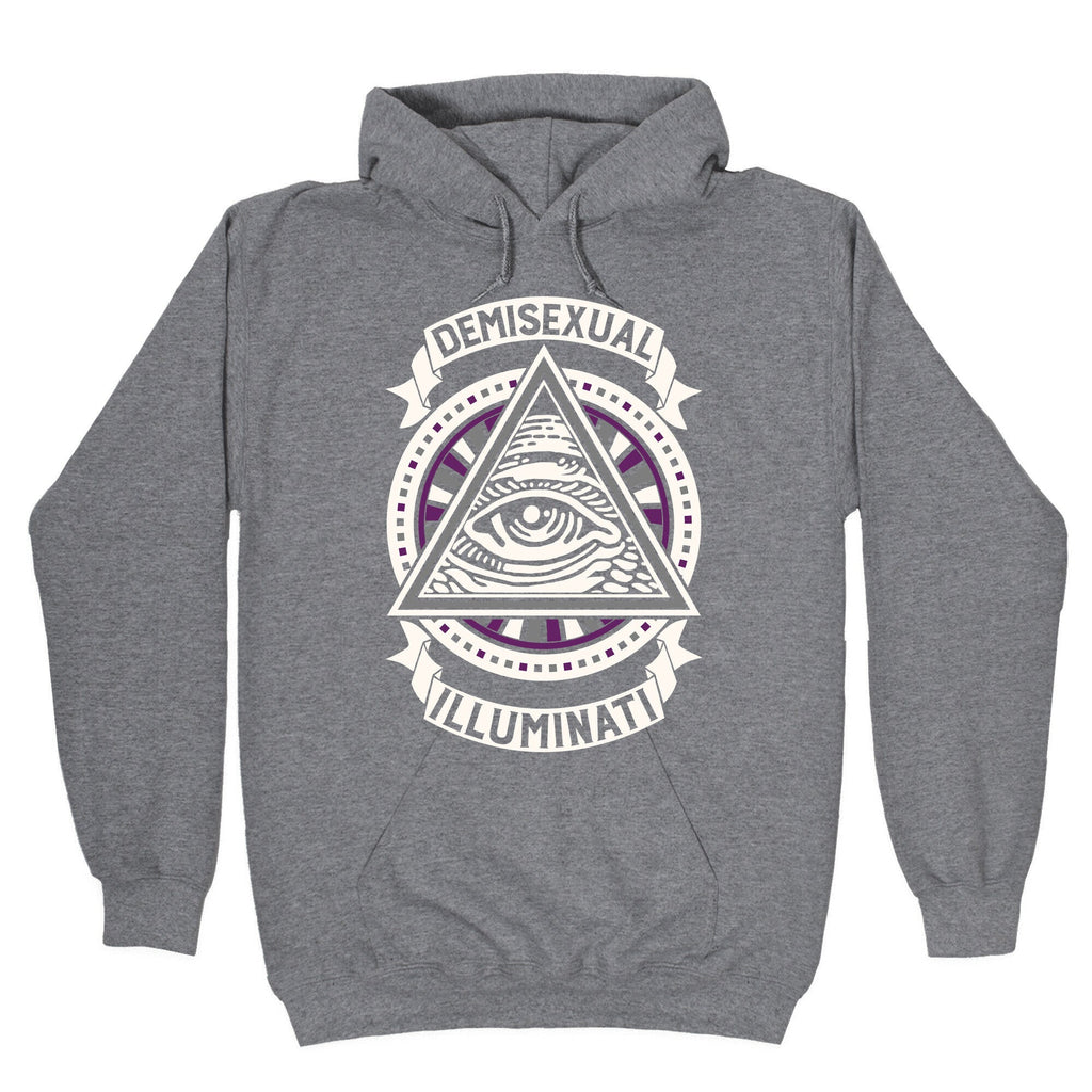 Demisexual Illuminati Hoodie T-Shirts, Sweatshirt | CoreVibeTees.com (Image 1)