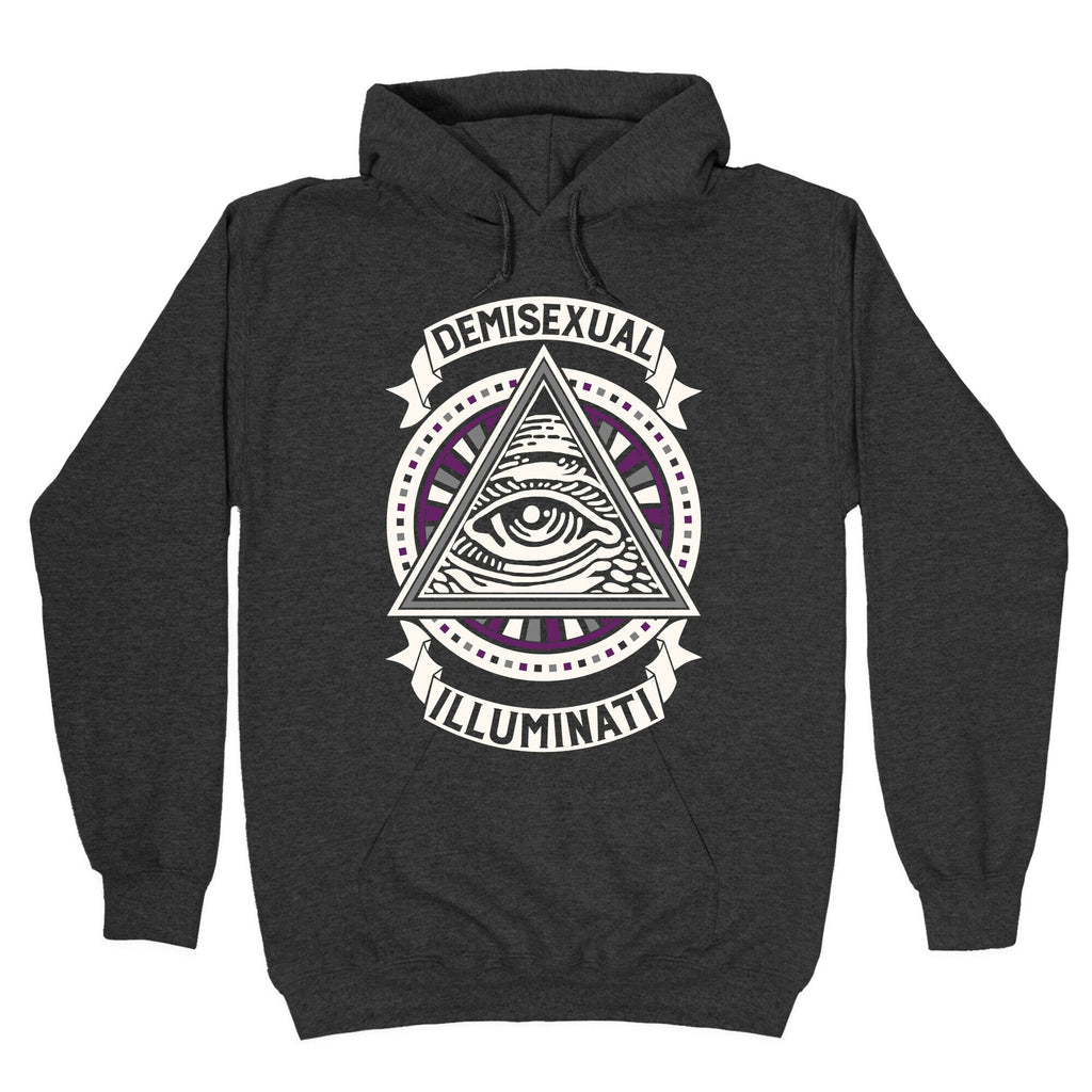 Demisexual Illuminati Hoodie T-Shirts, Sweatshirt | CoreVibeTees.com (Image 3)