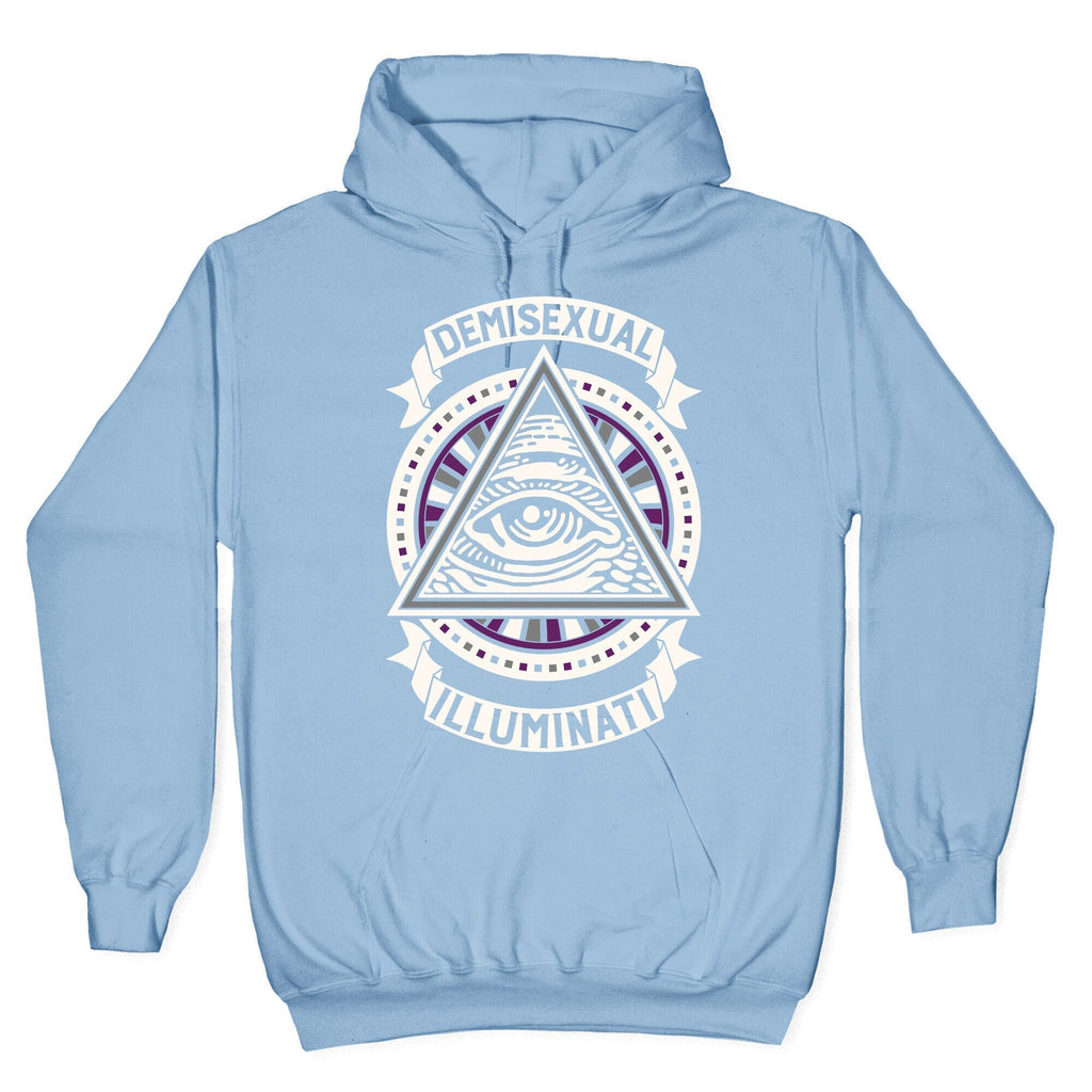 Demisexual Illuminati Hoodie T-Shirts, Sweatshirt | CoreVibeTees.com (Image 4)