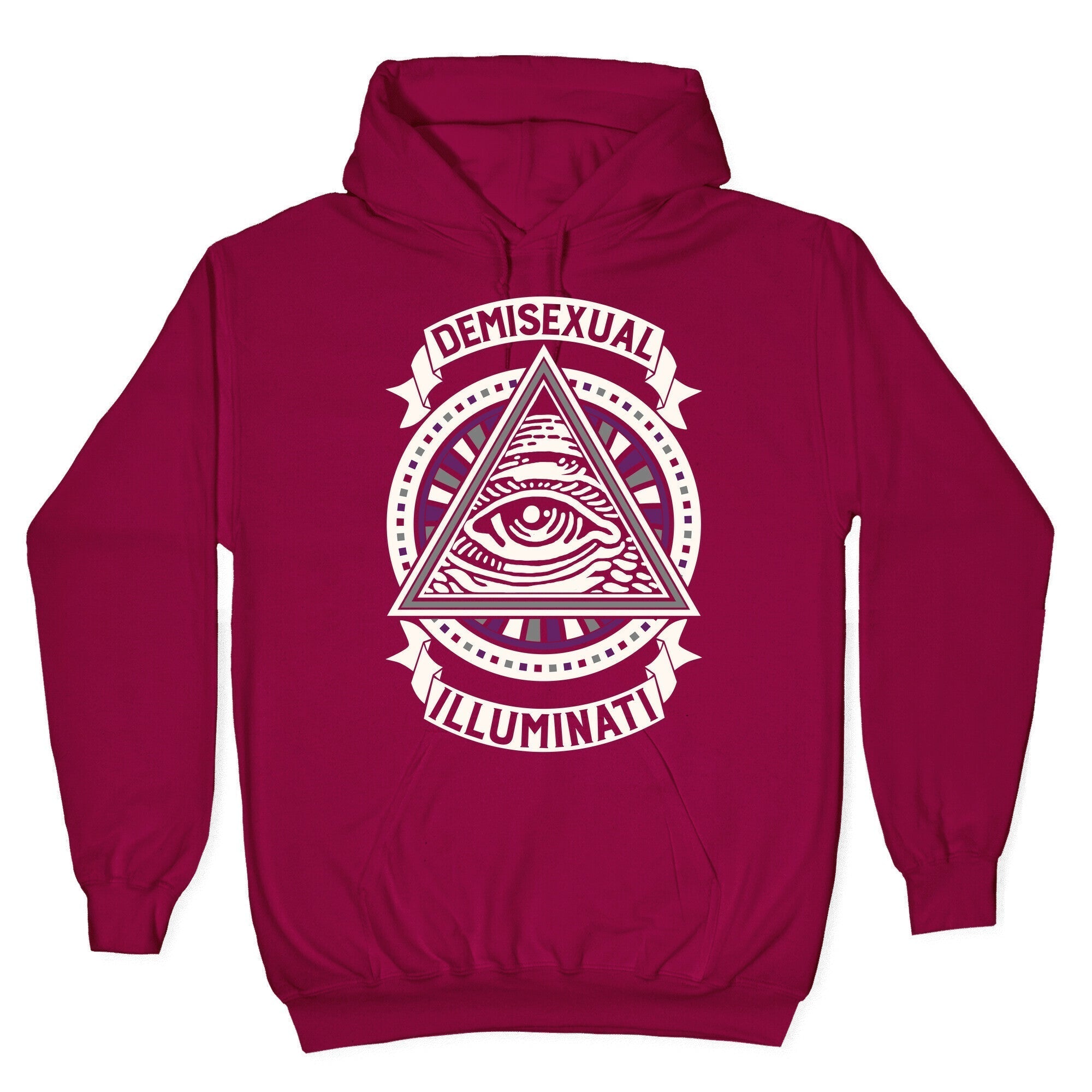 Demisexual Illuminati Hoodie T-Shirts, Sweatshirt | CoreVibeTees.com (Image 5)