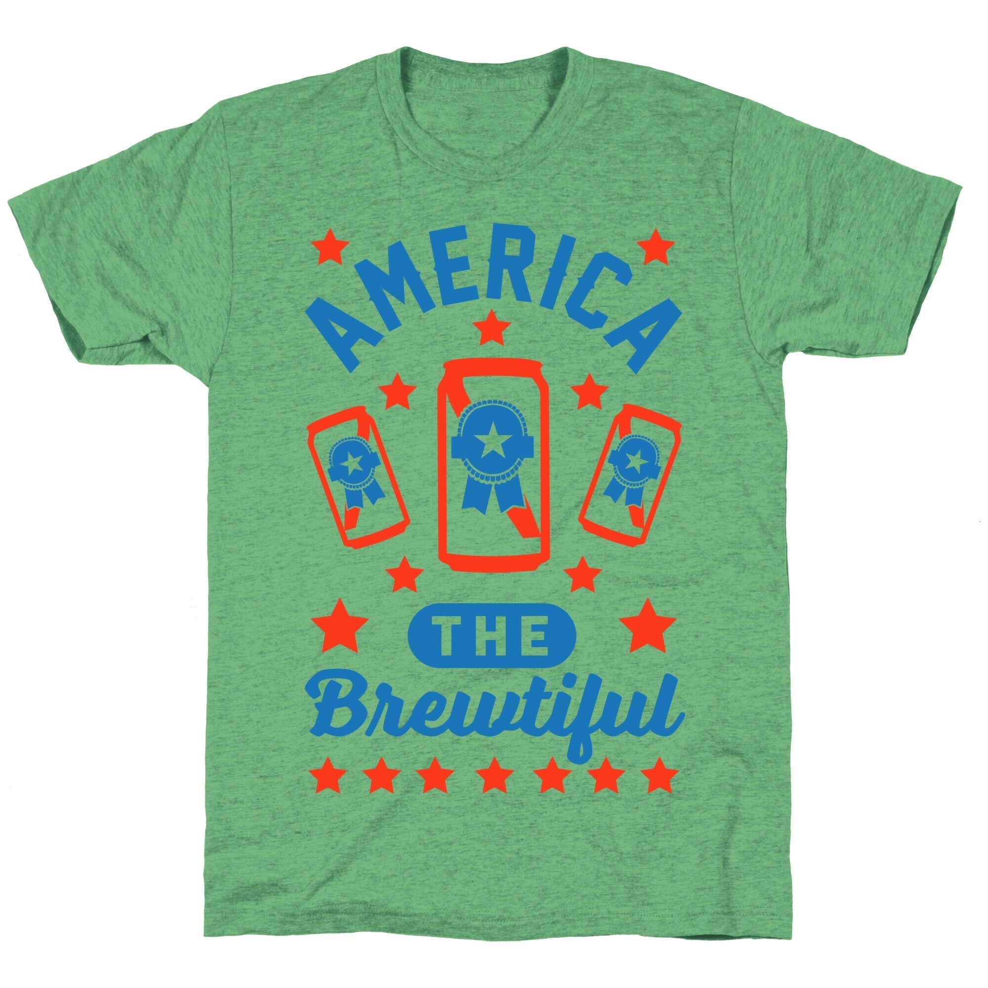 America The Brewtiful Unisex Triblend Tee Hoodie, Sweatshirt | CoreVibeTees.com (Image 1)