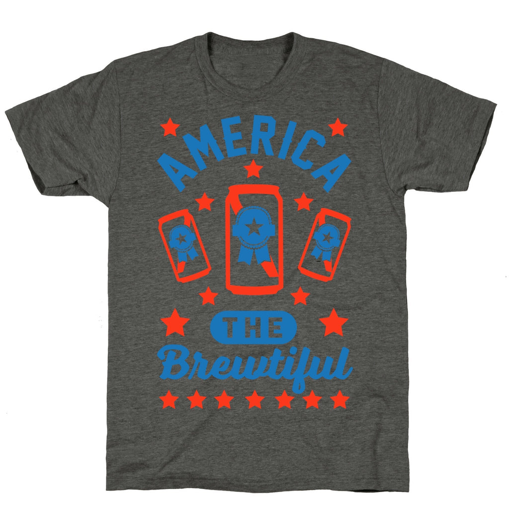 America The Brewtiful Unisex Triblend Tee Hoodie, Sweatshirt | CoreVibeTees.com (Image 2)