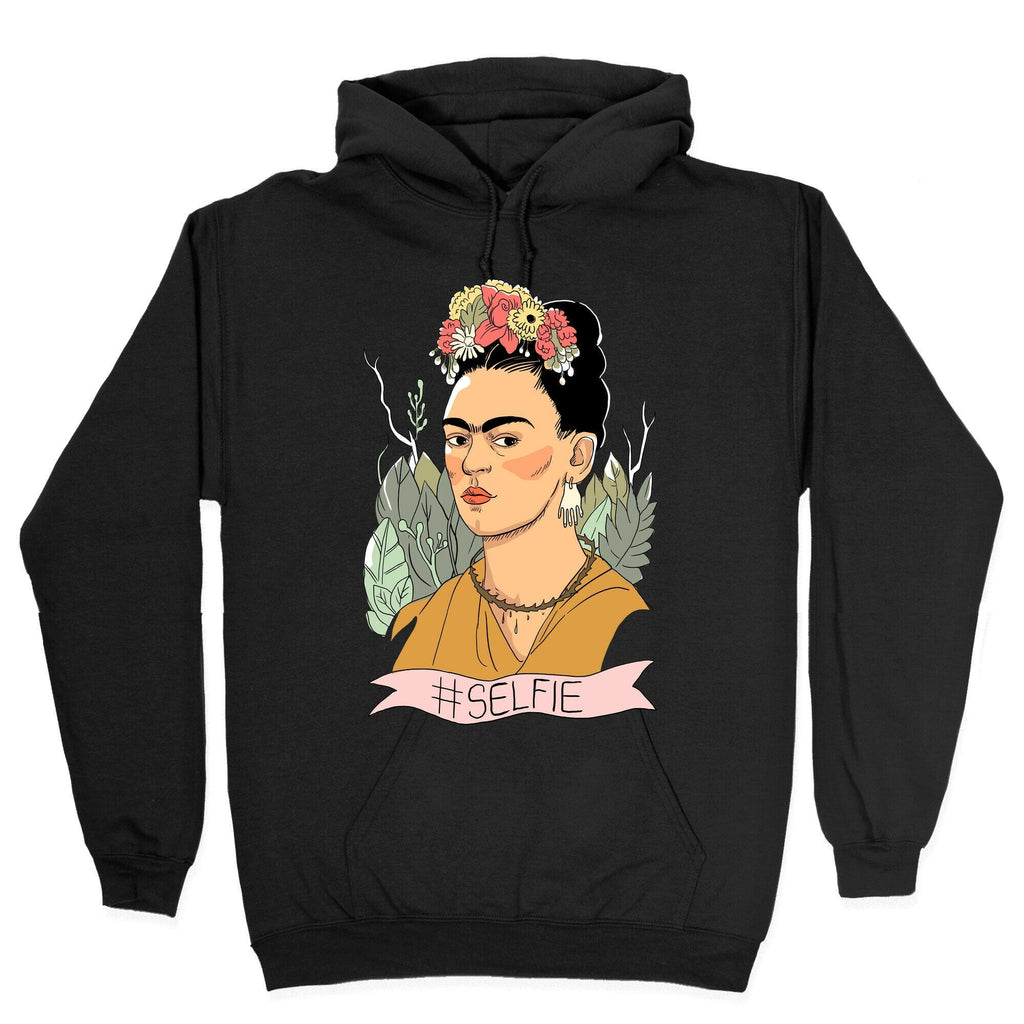 Frida #Selfie Hoodie T-Shirts, Sweatshirt | CoreVibeTees.com (Image 2)