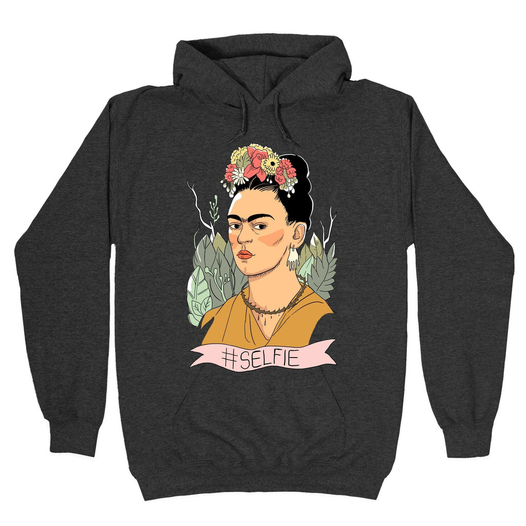 Frida #Selfie Hoodie T-Shirts, Sweatshirt | CoreVibeTees.com (Image 3)