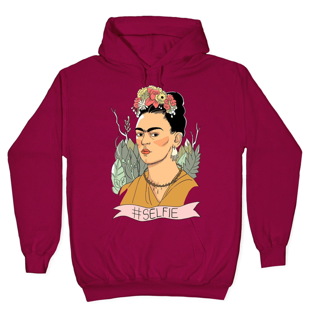 Frida #Selfie Hoodie T-Shirts, Sweatshirt | CoreVibeTees.com (Image 5)