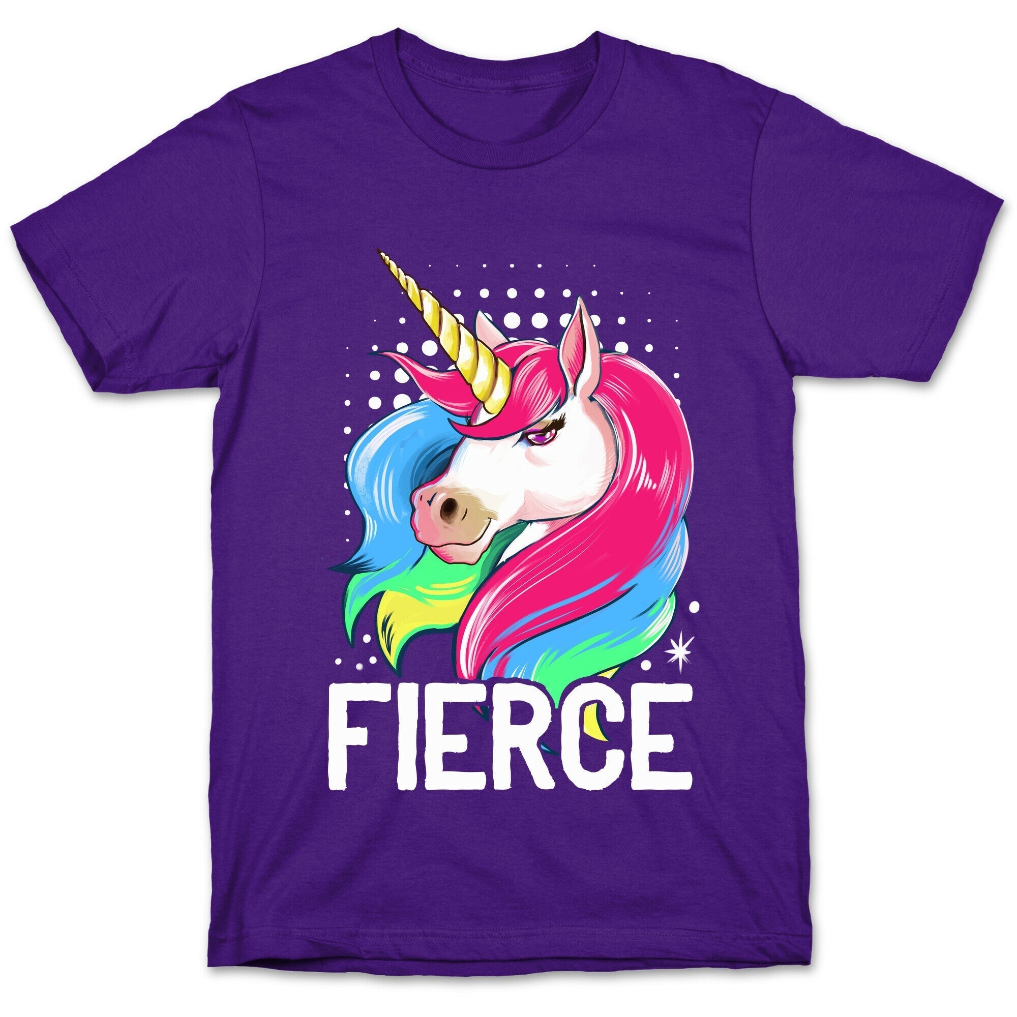 Fierce Unicorn T-Shirt Hoodie, Sweatshirt | CoreVibeTees.com (Image 5)