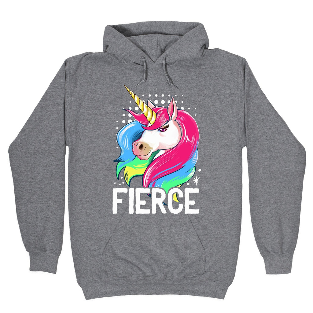 Fierce Unicorn Hoodie Style001 T-Shirts, Sweatshirt | CoreVibeTees.com (Image 1)
