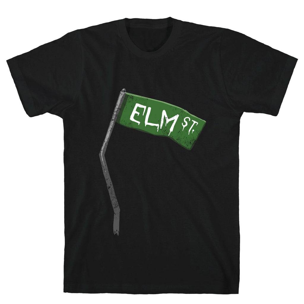 Elm Street (Horror Movie Street Sign) T-Shirt Hoodie, Sweatshirt | CoreVibeTees.com (Image 1)
