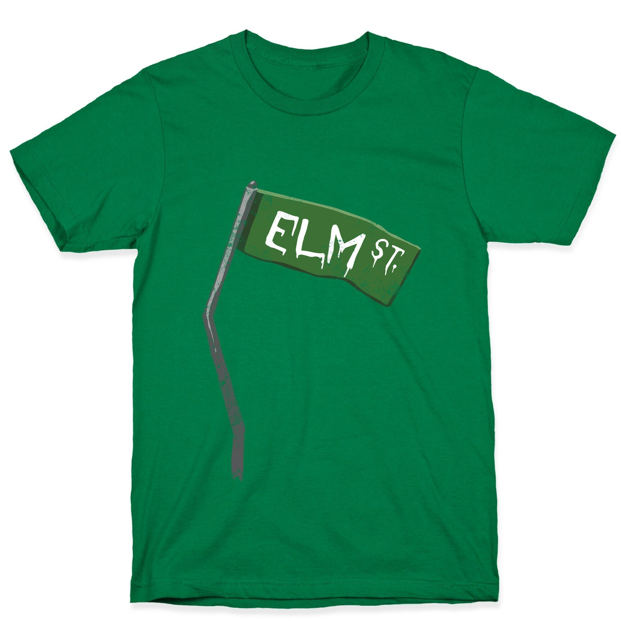 Elm Street (Horror Movie Street Sign) T-Shirt Hoodie, Sweatshirt | CoreVibeTees.com (Image 3)