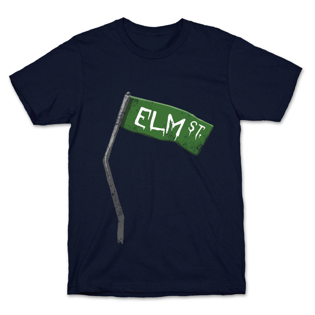 Elm Street (Horror Movie Street Sign) T-Shirt Hoodie, Sweatshirt | CoreVibeTees.com (Image 4)