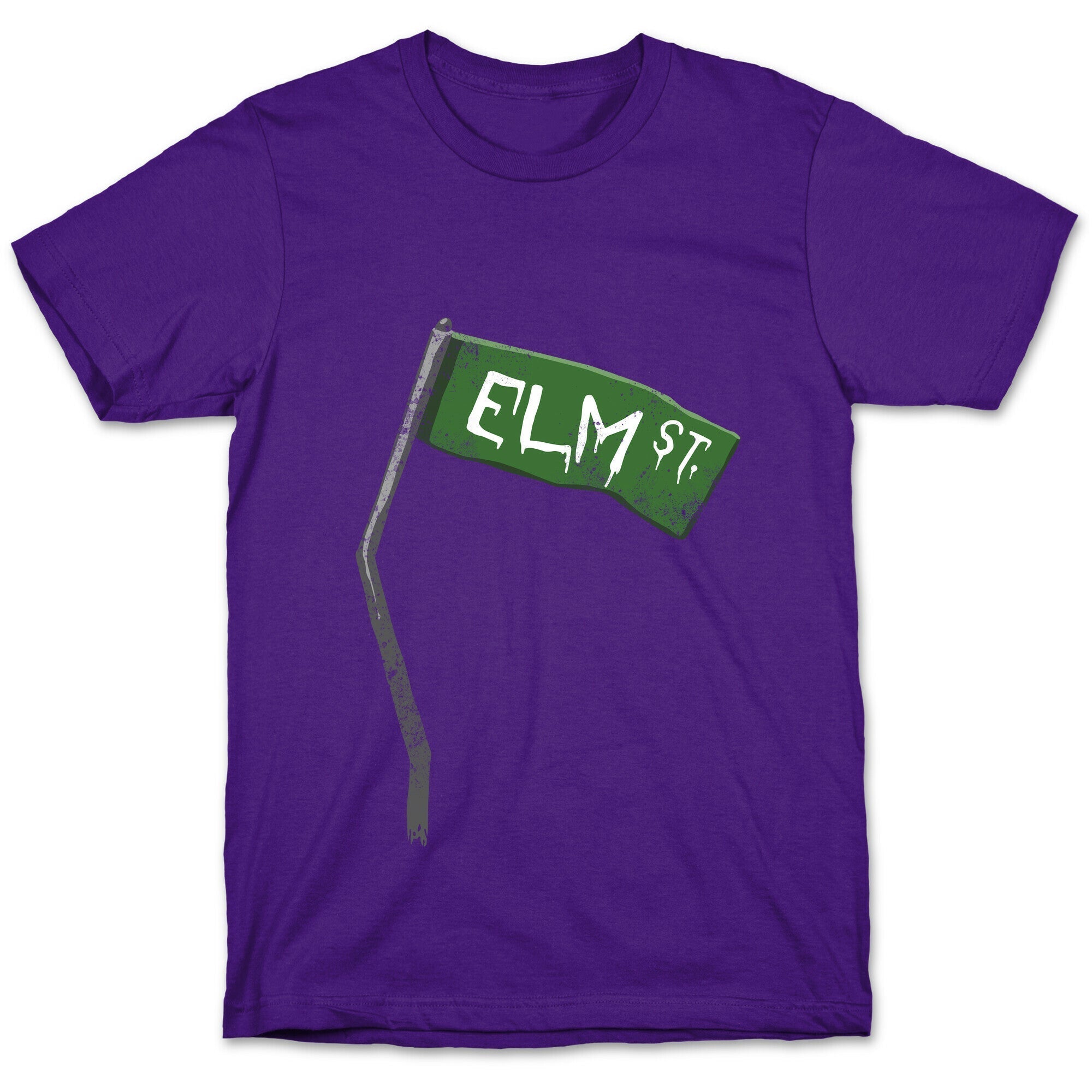 Elm Street (Horror Movie Street Sign) T-Shirt Hoodie, Sweatshirt | CoreVibeTees.com (Image 5)