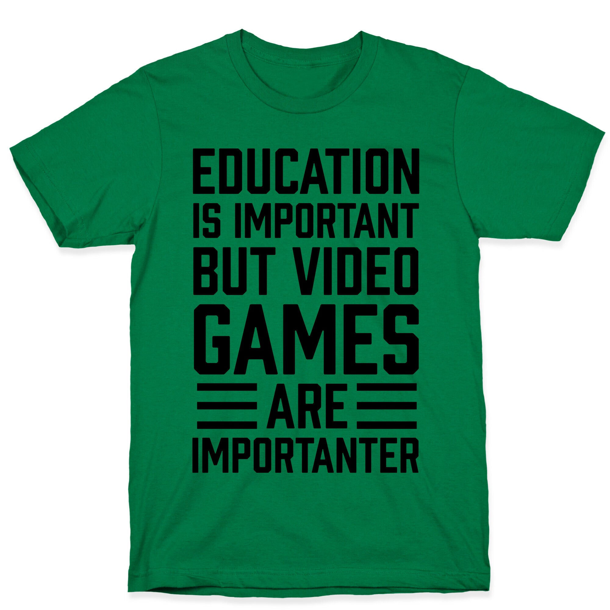 Education Is Important But Video Games Are Importanter T-Shirt Hoodie, Sweatshirt | CoreVibeTees.com (Image 4)