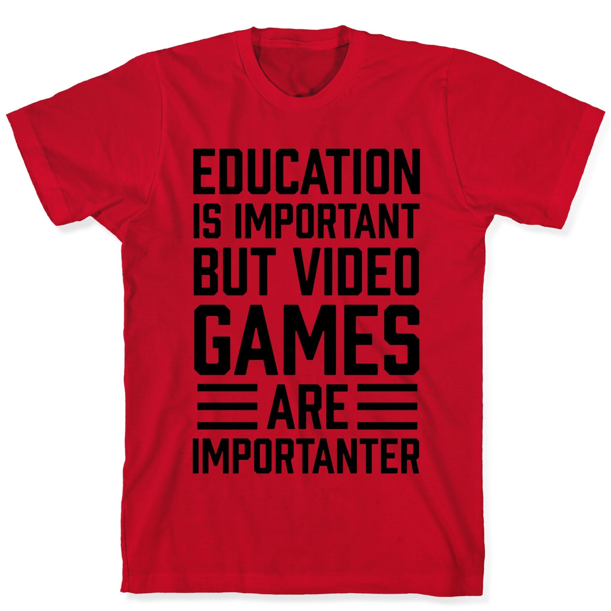 Education Is Important But Video Games Are Importanter T-Shirt Hoodie, Sweatshirt | CoreVibeTees.com (Image 5)