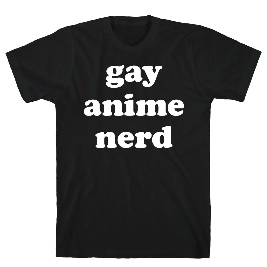 Gay Anime Nerd T-Shirt Hoodie, Sweatshirt | CoreVibeTees.com (Image 1)