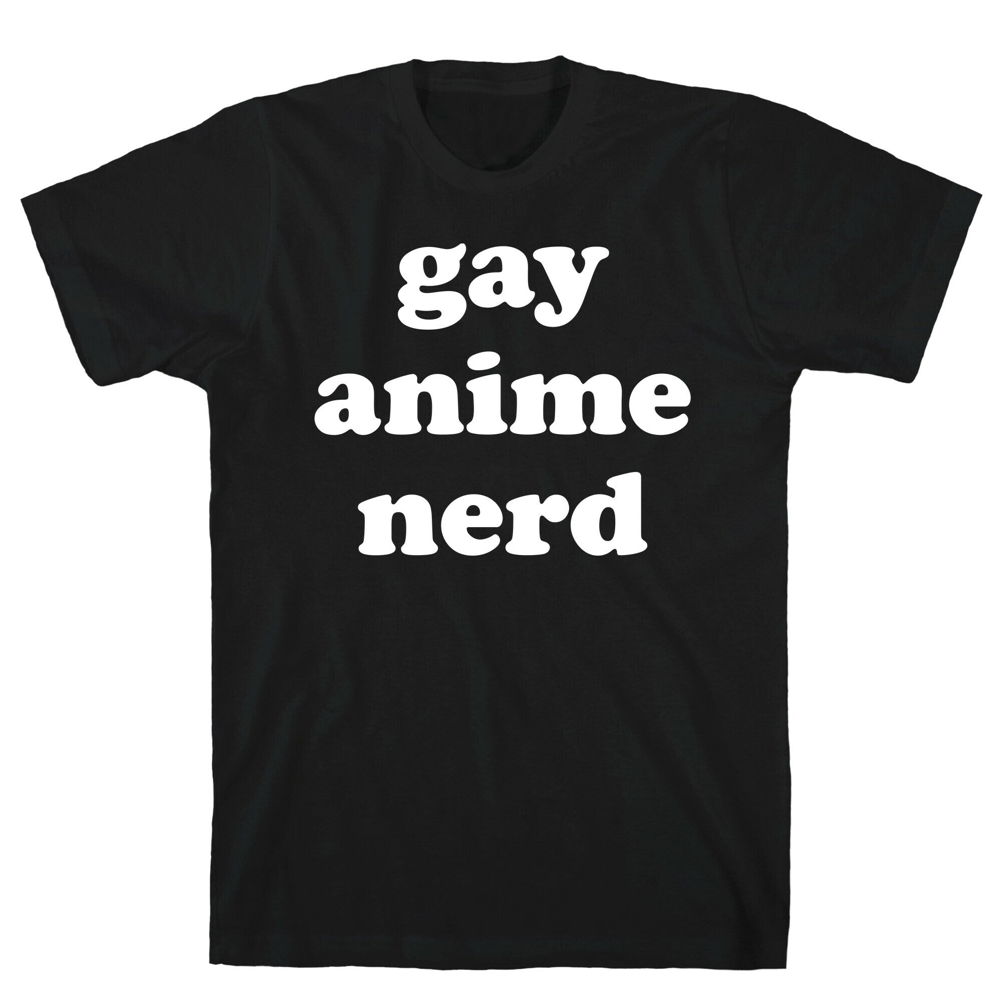 Gay Anime Nerd T-Shirt Hoodie, Sweatshirt | CoreVibeTees.com (Image 1)