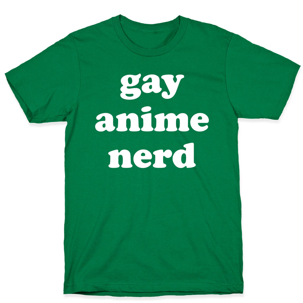Gay Anime Nerd T-Shirt Hoodie, Sweatshirt | CoreVibeTees.com (Image 3)