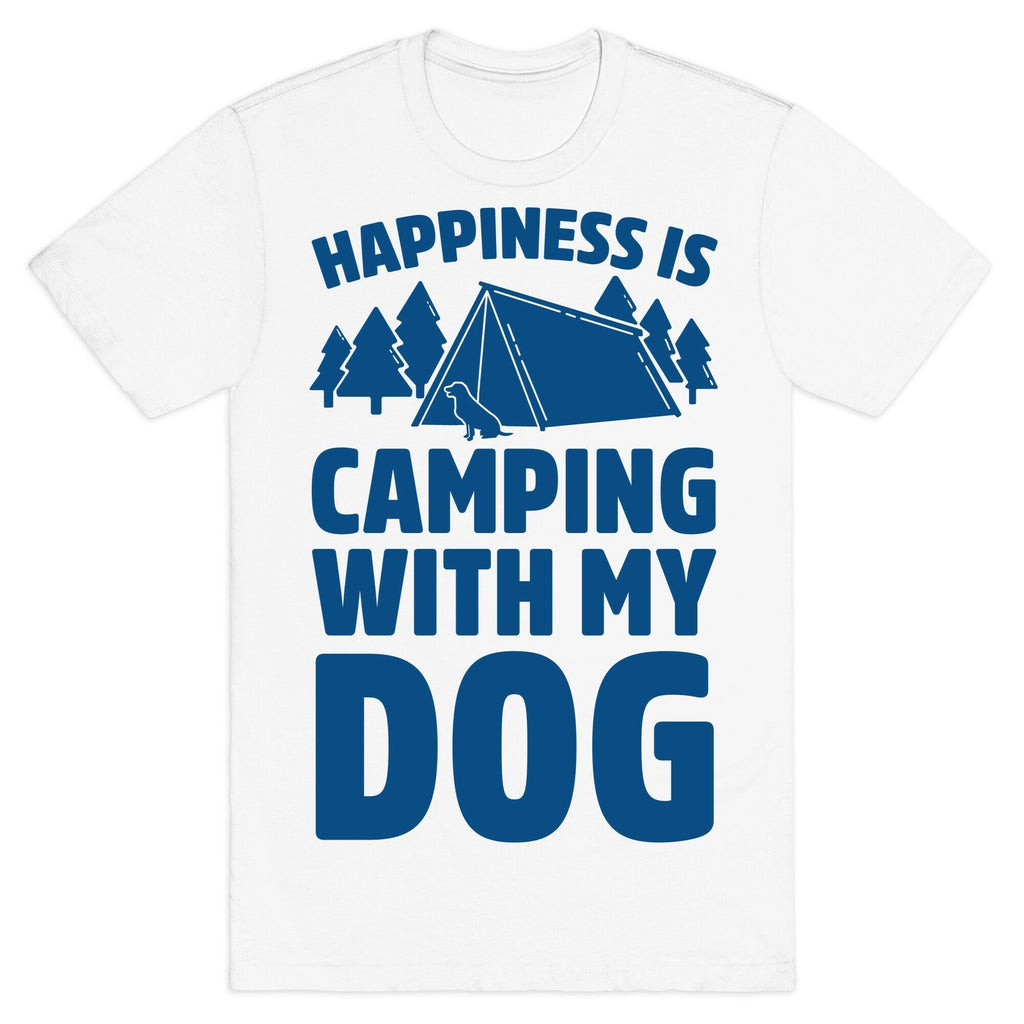 Happiness Is Camping With My Dog T-Shirt Hoodie, Sweatshirt | CoreVibeTees.com (Image 2)