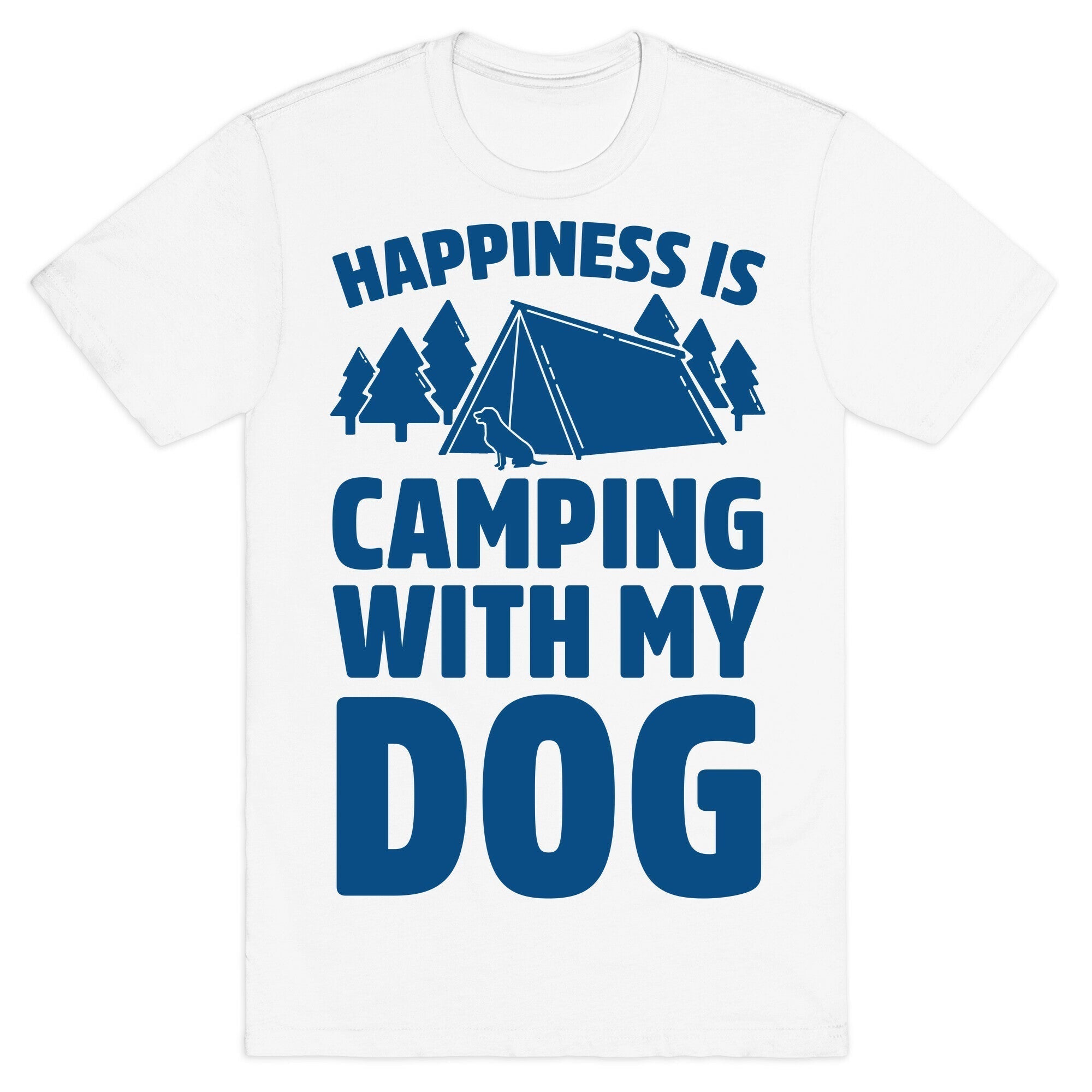 Happiness Is Camping With My Dog T-Shirt Hoodie, Sweatshirt | CoreVibeTees.com (Image 2)