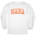 Floral Mama Text Longsleeve Tee Hoodie, Sweatshirt | CoreVibeTees.com
