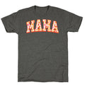 Floral Mama Text Unisex Triblend Tee Hoodie, Sweatshirt | CoreVibeTees.com (Image 1)