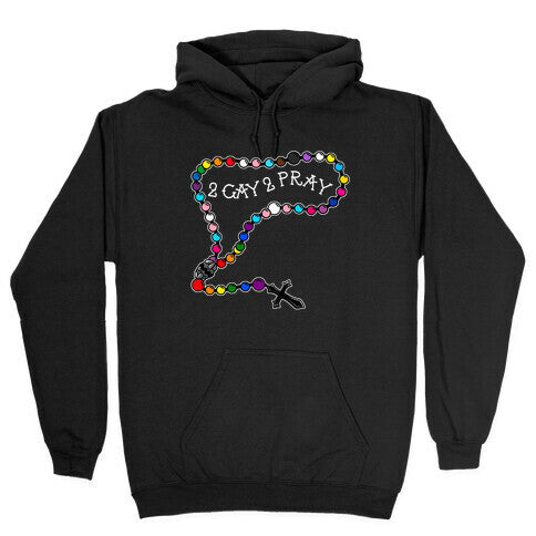 2 Gay 2 Pray Hoodie Style001 T-Shirts, Sweatshirt | CoreVibeTees.com (Image 3)