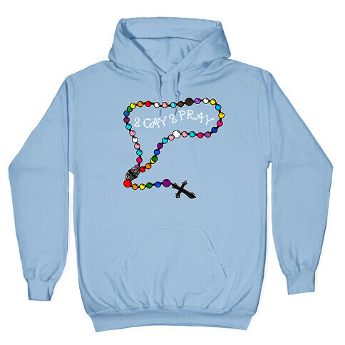 2 Gay 2 Pray Hoodie Style001 T-Shirts, Sweatshirt | CoreVibeTees.com (Image 5)