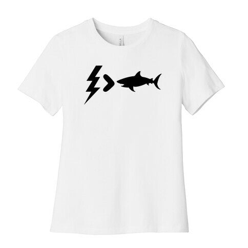 Electrocution Over Shark Trump Womens Cotton Tee Hoodie, Sweatshirt | CoreVibeTees.com (Image 5)