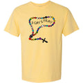 2 Gay 2 Pray Comfort Colors Heavyweight Tee Hoodie, Sweatshirt | CoreVibeTees.com (Image 1)
