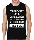 Proud Parent Of A Cane Corso Black Vest T-Shirts, Hoodie, Sweatshirt | CoreVibeTees.com