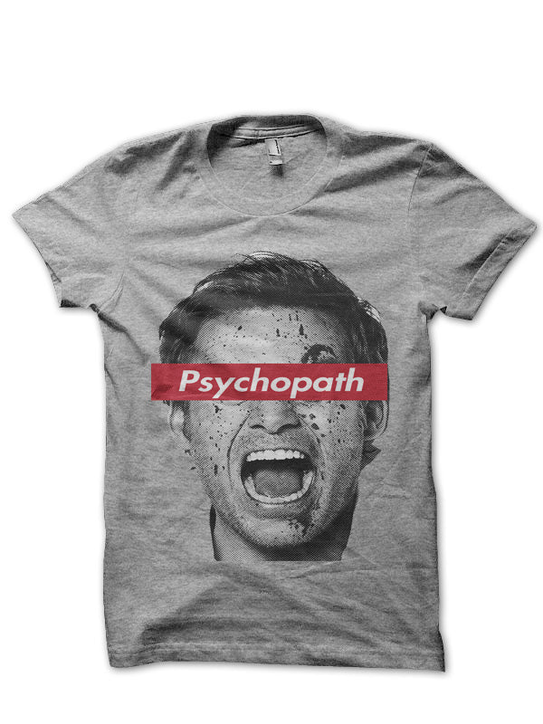 Psychopath Grey Tee Hoodie, Sweatshirt | CoreVibeTees.com