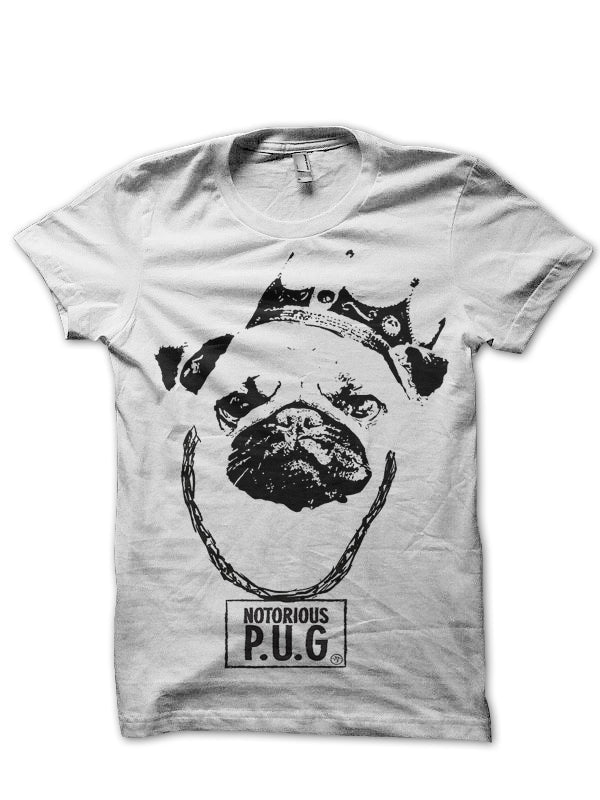 P.U.G Sketch White T-Shirt Hoodie, Sweatshirt | CoreVibeTees.com