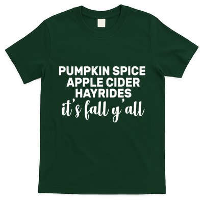 Pumpkin Spice It's Fall Y'all T-Shirt Hoodie, Sweatshirt | CoreVibeTees.com
