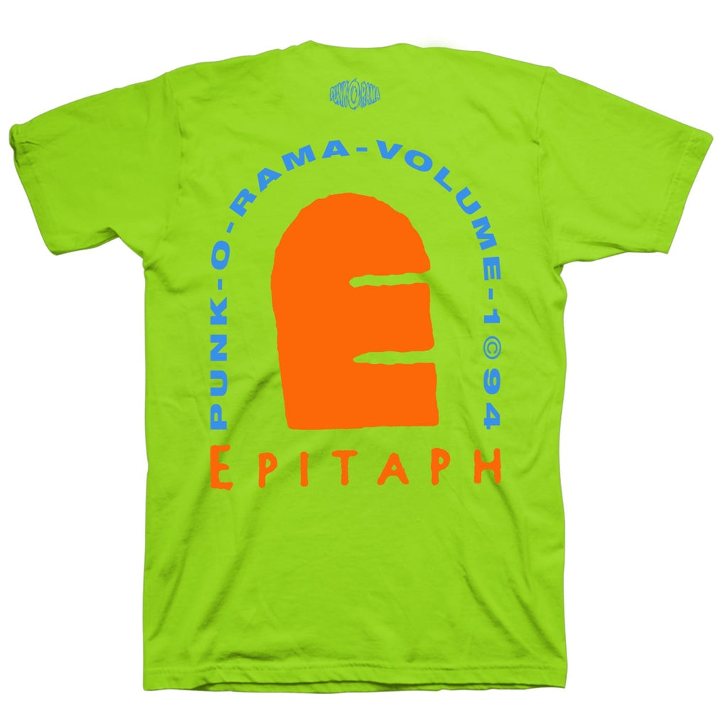 Punk O Rama Album Cover Tee (Lime Green) Hoodie, Sweatshirt | CoreVibeTees.com (Image 2)
