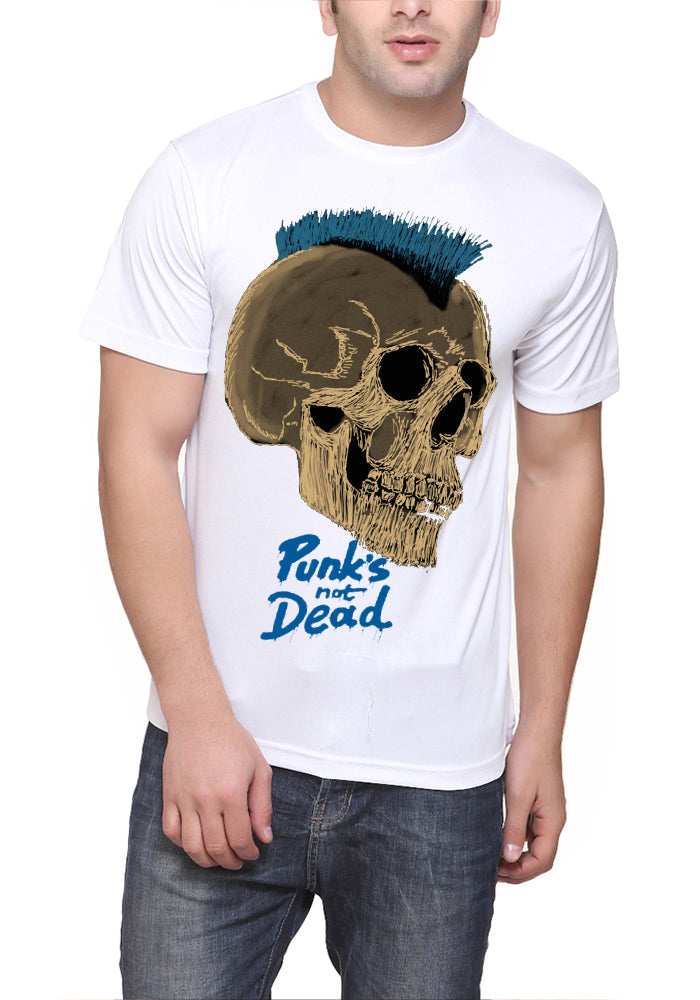 Punkâ€™s Not Dead White T-Shirt Hoodie, Sweatshirt | CoreVibeTees.com
