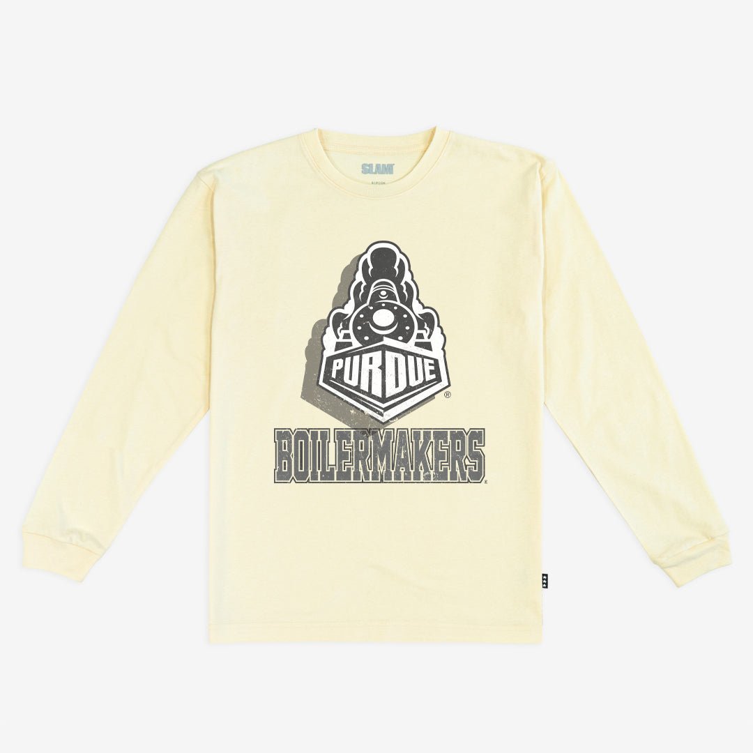 Purdue Monochromatic L/S Tee Hoodie, Sweatshirt | CoreVibeTees.com