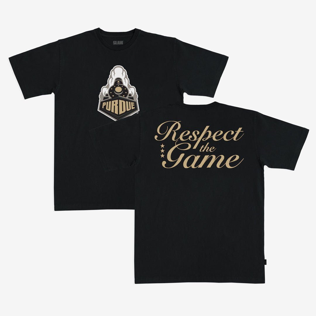 Purdue Respect the Game Heavy Tee Hoodie, Sweatshirt | CoreVibeTees.com (Image 1)