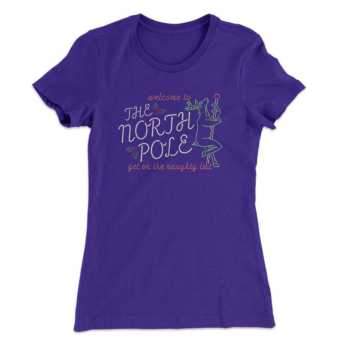 The North Pole Strip Club Women's T-Shirt Hoodie, Sweatshirt | CoreVibeTees.com (Image 3)