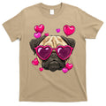 Pug Valentines Day Heart Pug Dog Lover T-Shirt Hoodie, Sweatshirt | CoreVibeTees.com