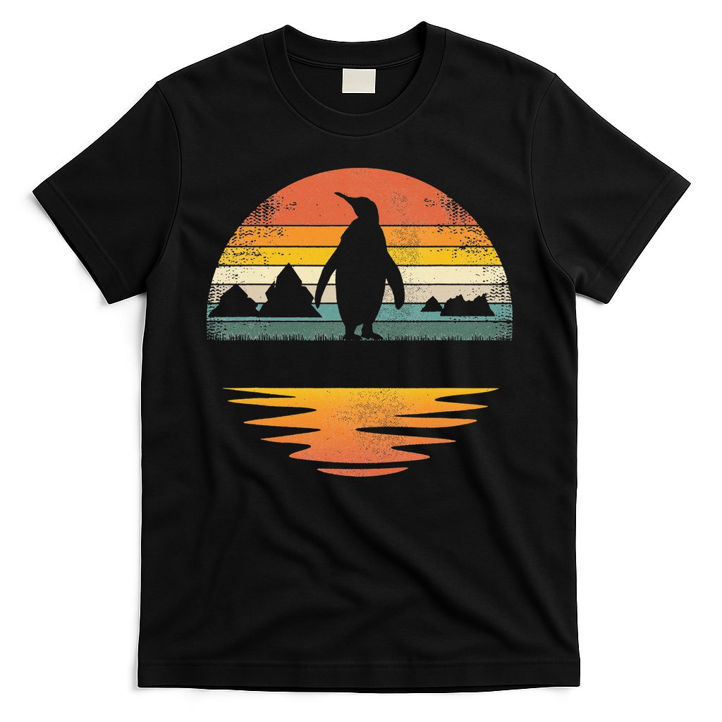 Penguin Vintage Retro Sunset Penguin Lover T-Shirt Hoodie, Sweatshirt | CoreVibeTees.com