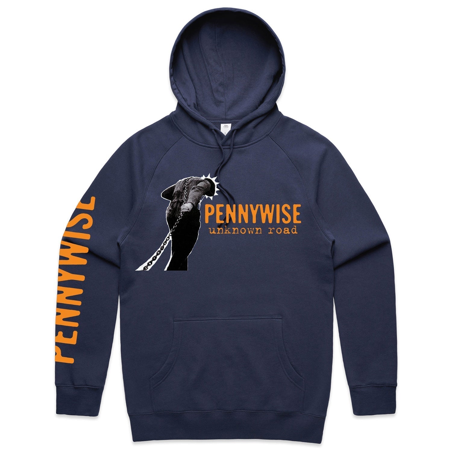 Unknown Road 30th Anniv. Hoodie (Dark Navy) T-Shirts, Sweatshirt | CoreVibeTees.com (Image 1)