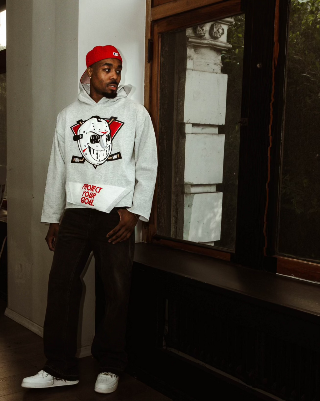MIGHTY GOOD LEADER AUTHENTIC HOCKEY HOODIE - [ASH] T-Shirts, Sweatshirt | CoreVibeTees.com (Image 2)