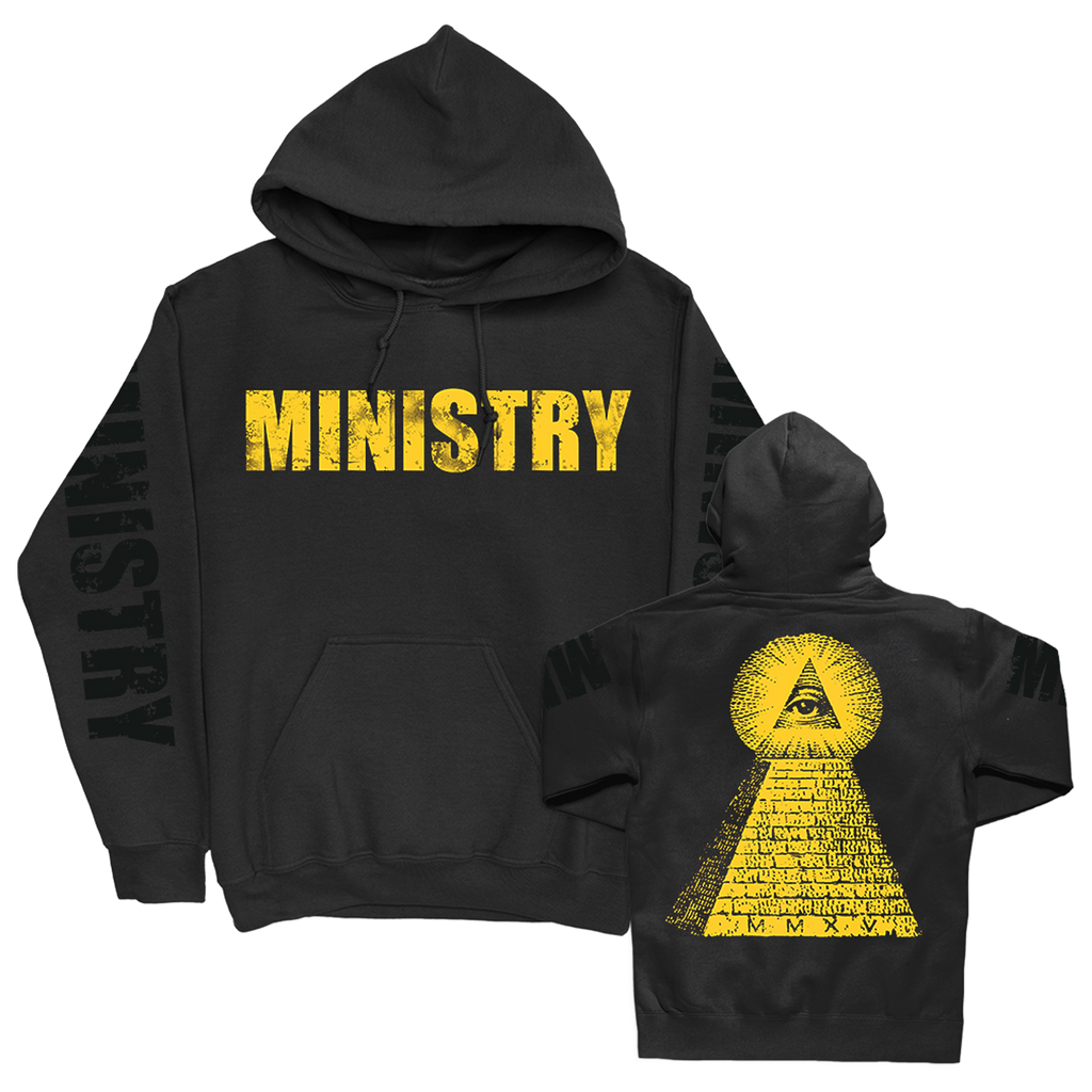 Pyramid Pullover Hoodie (Black) T-Shirts, Sweatshirt | CoreVibeTees.com (Image 1)